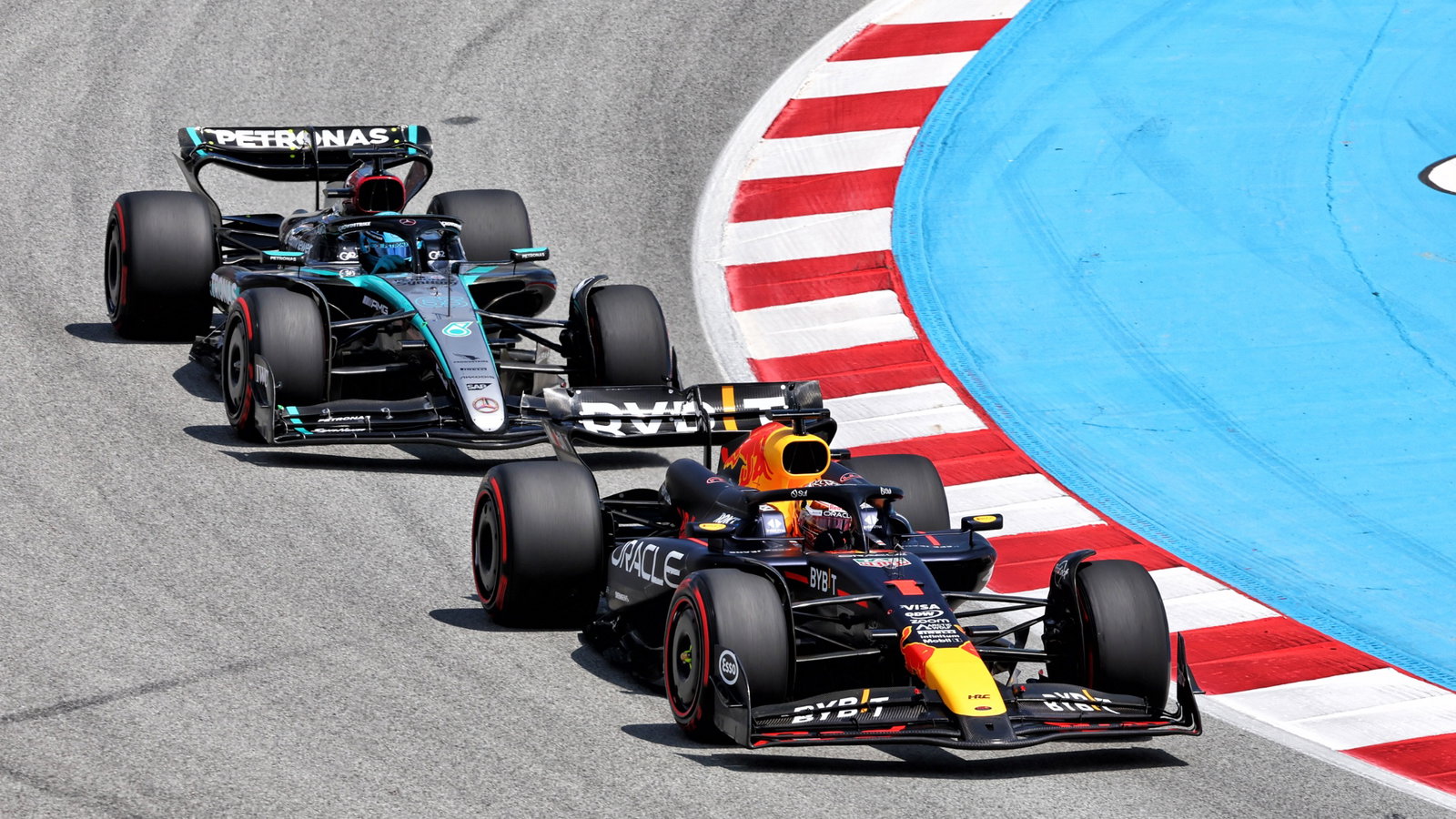 Max Verstappen (NLD) Red Bull Racing RB20. Formula 1 World Championship, Rd 10, Spanish Grand Prix, Barcelona, Spain, Race