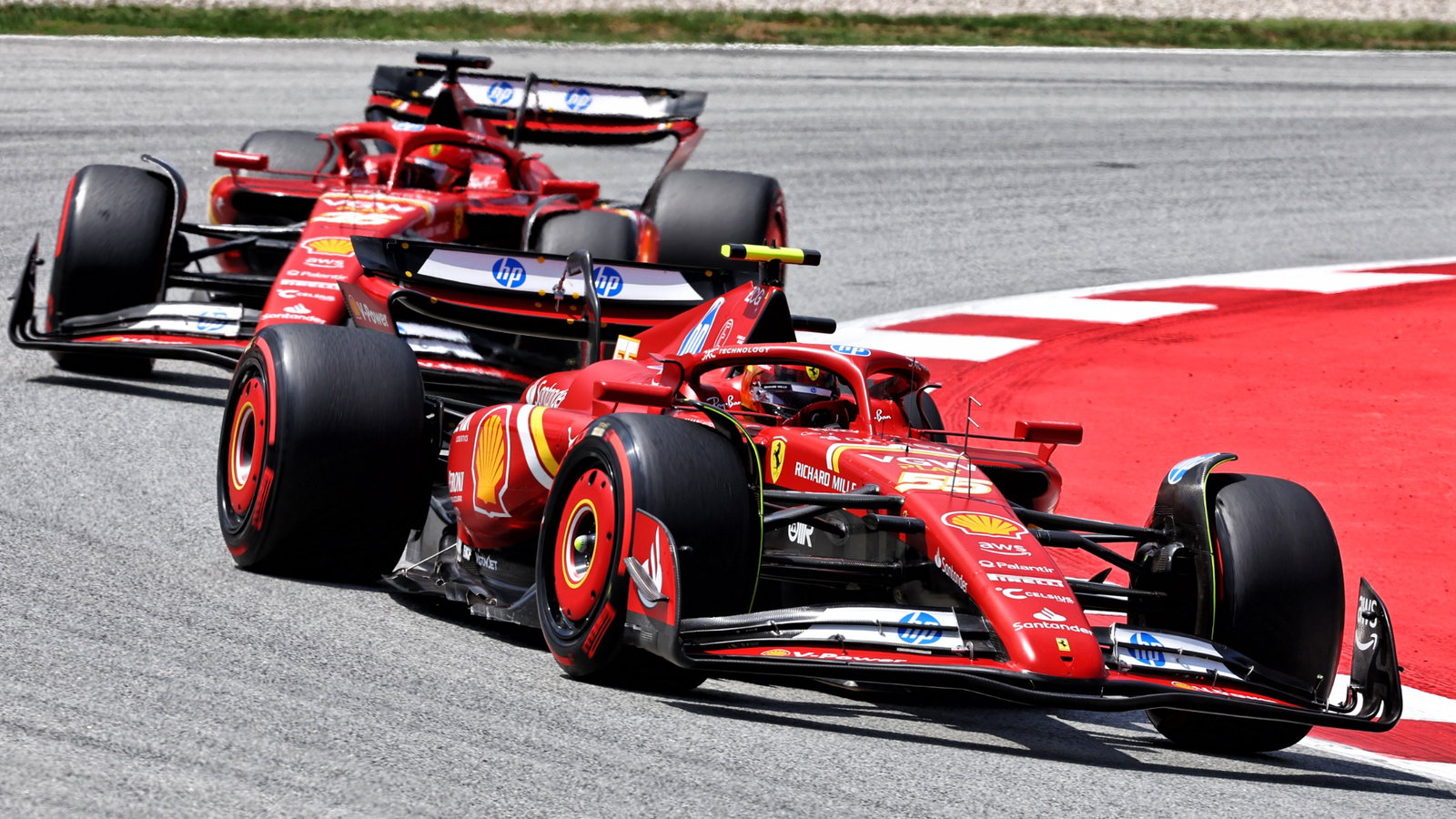 Carlos Sainz Jr (ESP) Ferrari SF-24. Formula 1 World Championship, Rd 10, Spanish Grand Prix, Barcelona, Spain, Race