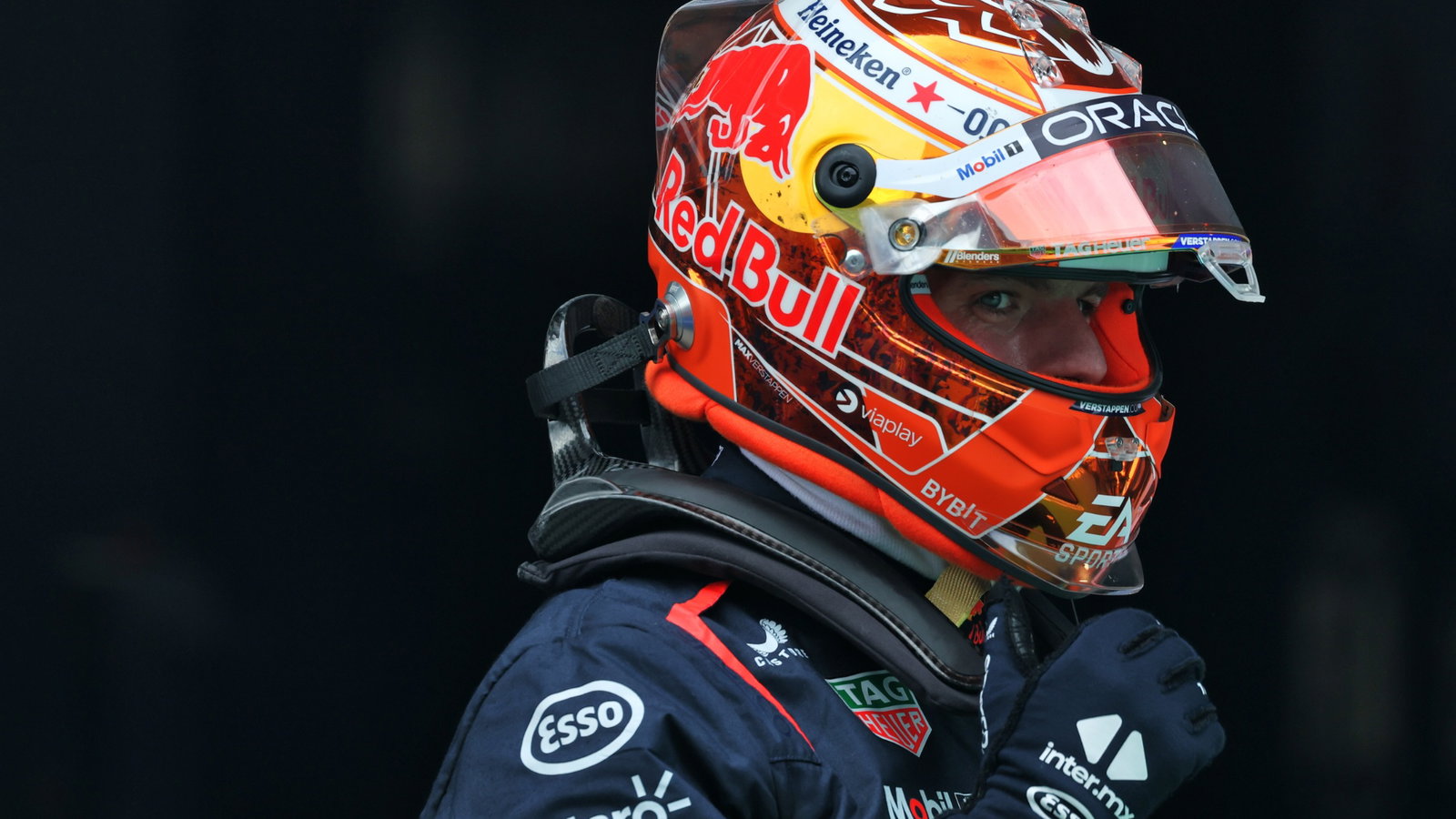 Race winner Max Verstappen (NLD) Red Bull Racing celebrates in parc ferme. Formula 1 World Championship, Rd 10, Spanish