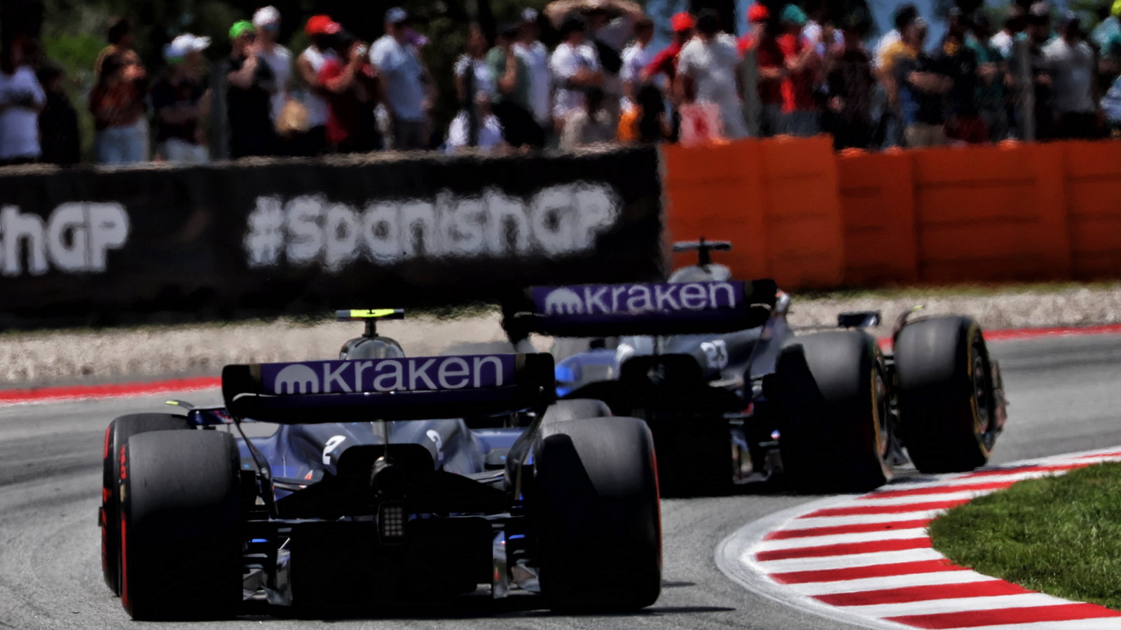 Logan Sargeant (USA) Williams Racing FW46. Formula 1 World Championship, Rd 10, Spanish Grand Prix, Barcelona, Spain, Race