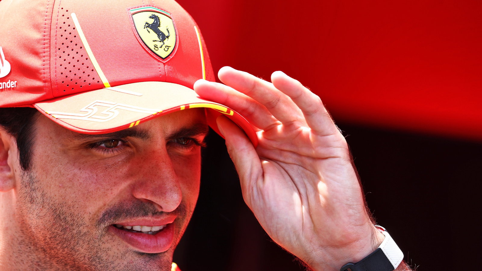 Carlos Sainz Jr (ESP) Ferrari. Formula 1 World Championship, Rd 11, Austrian Grand Prix, Spielberg, Austria, Preparation