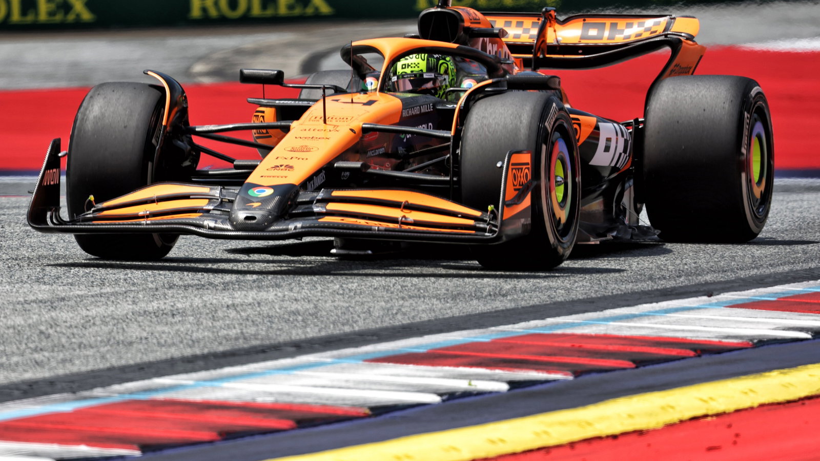 Lando Norris (GBR) McLaren MCL38. Formula 1 World Championship, Rd 11, Austrian Grand Prix, Spielberg, Austria, Sprint