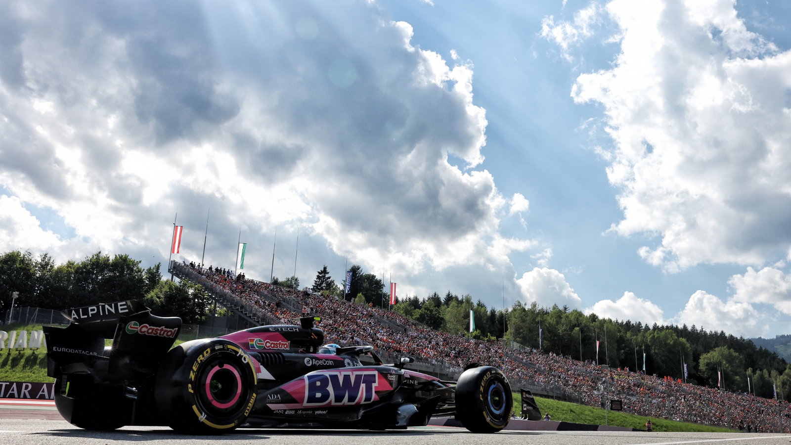 Pierre Gasly (FRA) Alpine F1 Team A524. Formula 1 World Championship, Rd 11, Austrian Grand Prix, Spielberg, Austria,