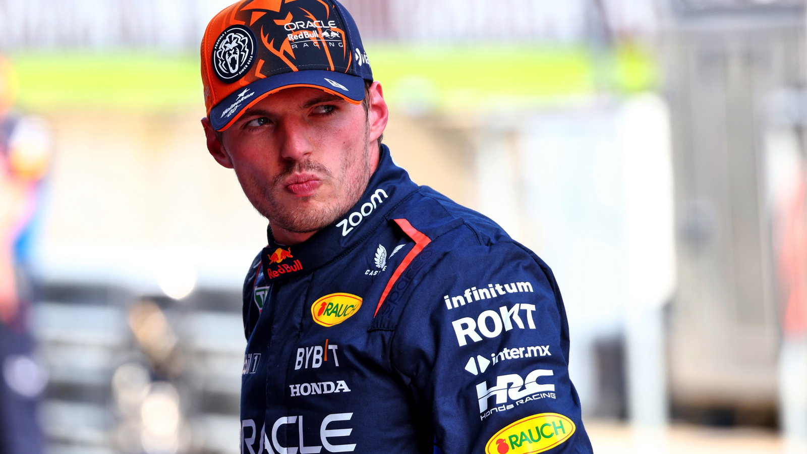 Pole sitter Max Verstappen (NLD) Red Bull Racing in qualifying parc ferme. Formula 1 World Championship, Rd 11, Austrian