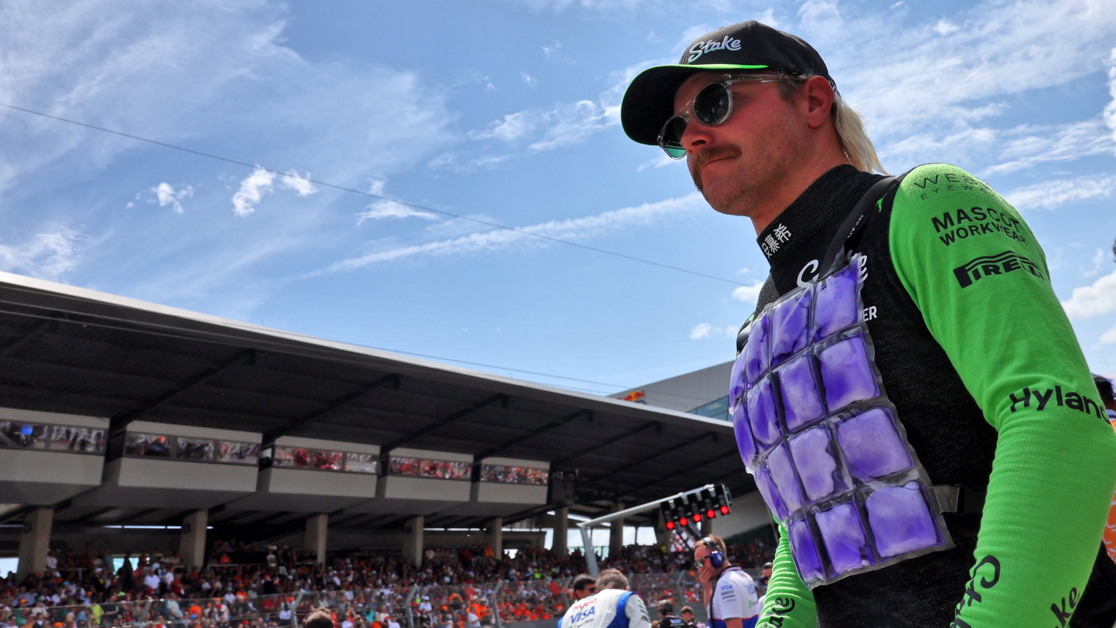 Valtteri Bottas (FIN) Sauber on the grid. Formula 1 World Championship, Rd 11, Austrian Grand Prix, Spielberg, Austria,