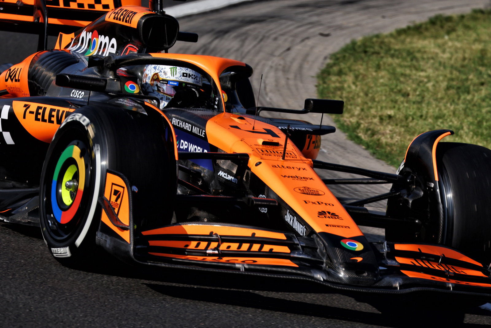 Lando Norris (GBR) McLaren MCL38. Formula 1 World Championship, Rd 13, Hungarian Grand Prix, Budapest, Hungary, Practice