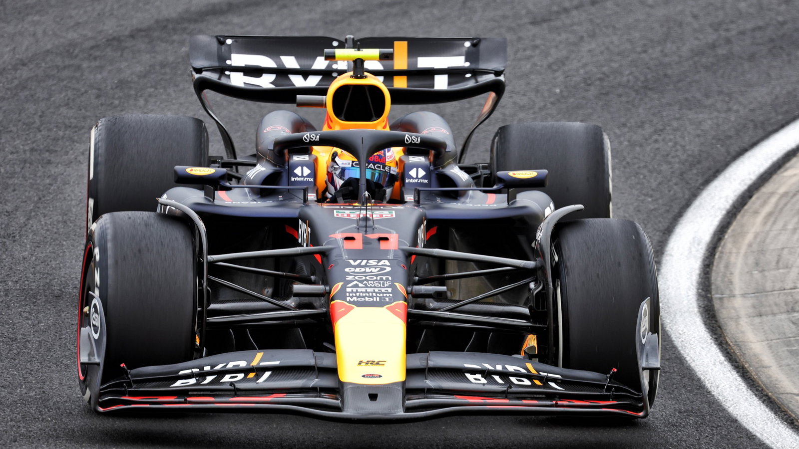 Sergio Perez (MEX) Red Bull Racing RB20. Formula 1 World Championship, Rd 13, Hungarian Grand Prix, Budapest, Hungary,