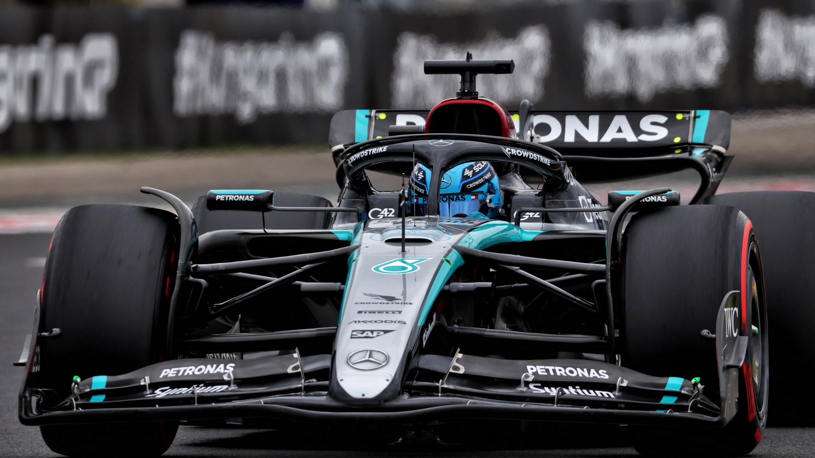 George Russell (GBR) Mercedes AMG F1 W15. Formula 1 World Championship, Rd 13, Hungarian Grand Prix, Budapest, Hungary,