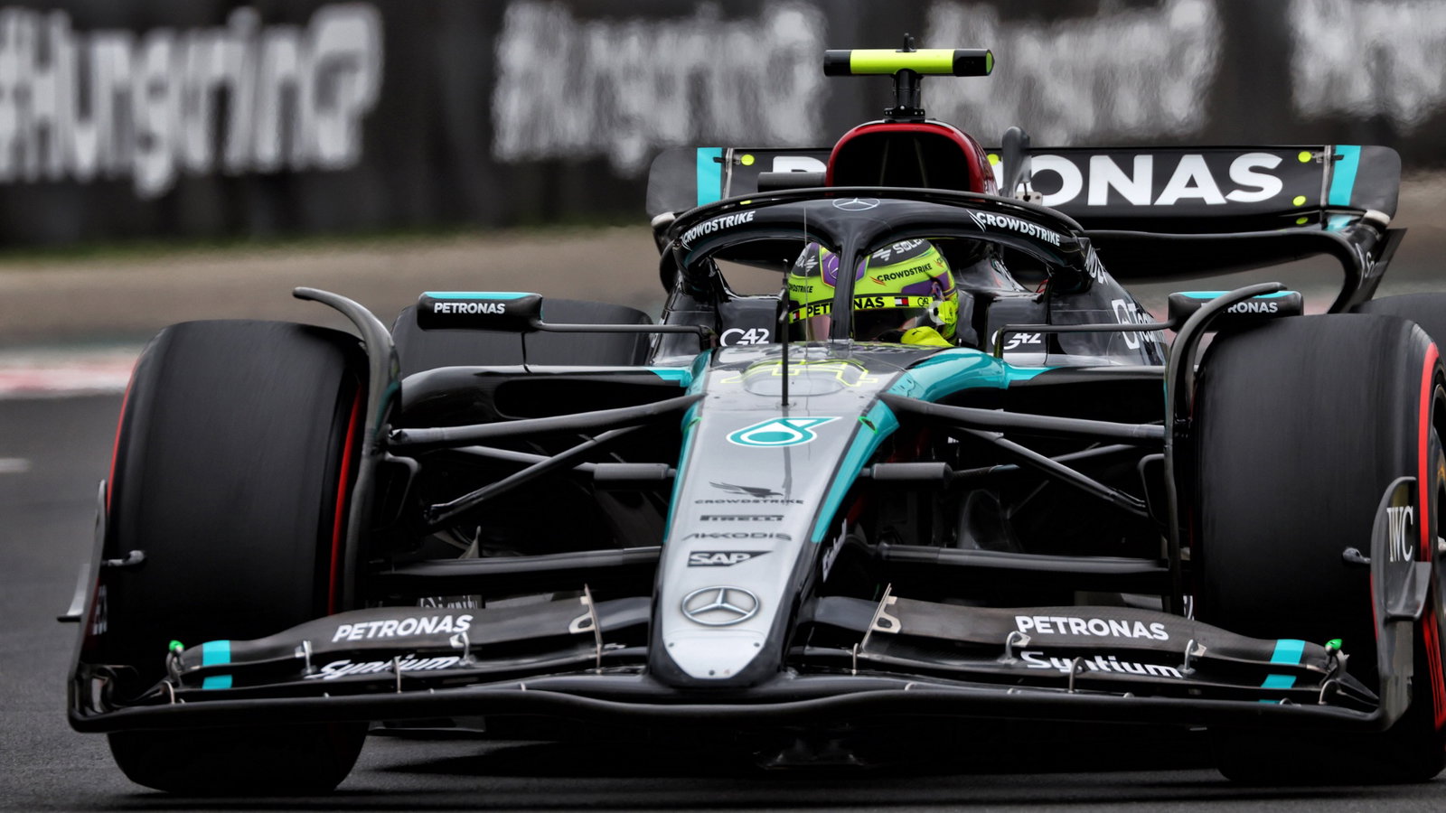 Lewis Hamilton (GBR) Mercedes AMG F1 W15. Formula 1 World Championship, Rd 13, Hungarian Grand Prix, Budapest, Hungary,