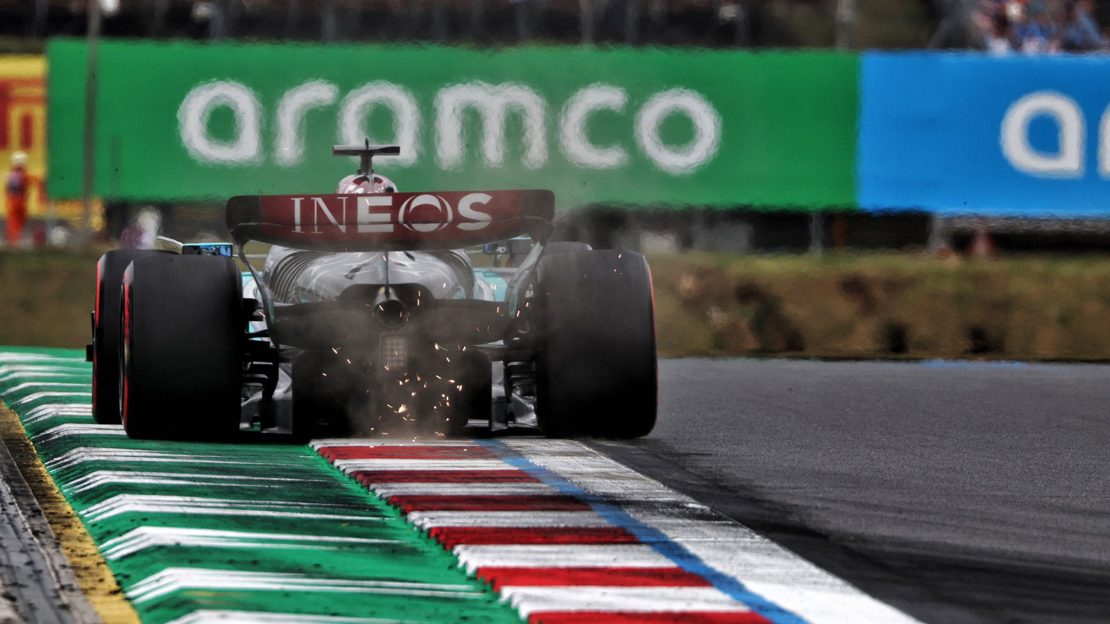 George Russell (GBR) Mercedes AMG F1 W15. Formula 1 World Championship, Rd 13, Hungarian Grand Prix, Budapest, Hungary,