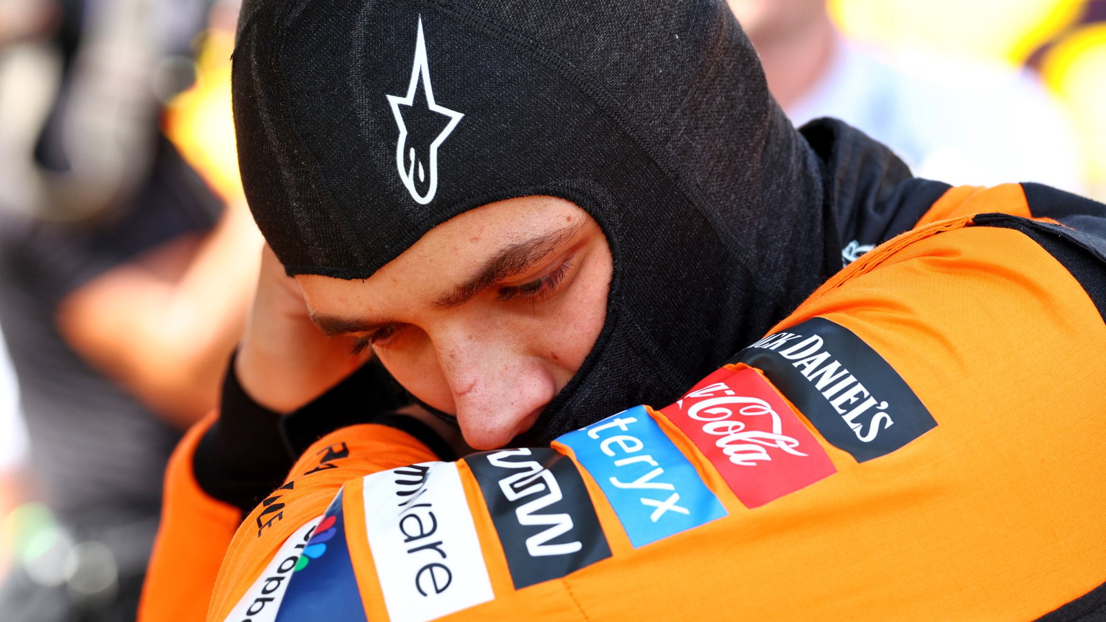 Lando Norris (GBR) McLaren on the grid. Formula 1 World Championship, Rd 13, Hungarian Grand Prix, Budapest, Hungary, Race