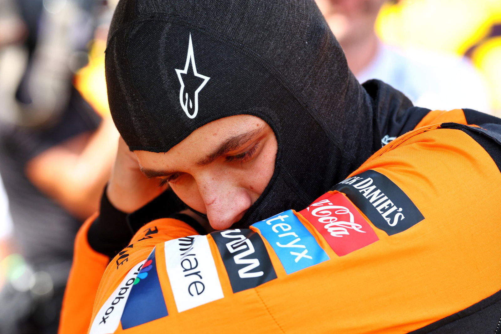 Lando Norris (GBR) McLaren on the grid. Formula 1 World Championship, Rd 13, Hungarian Grand Prix, Budapest, Hungary, Race