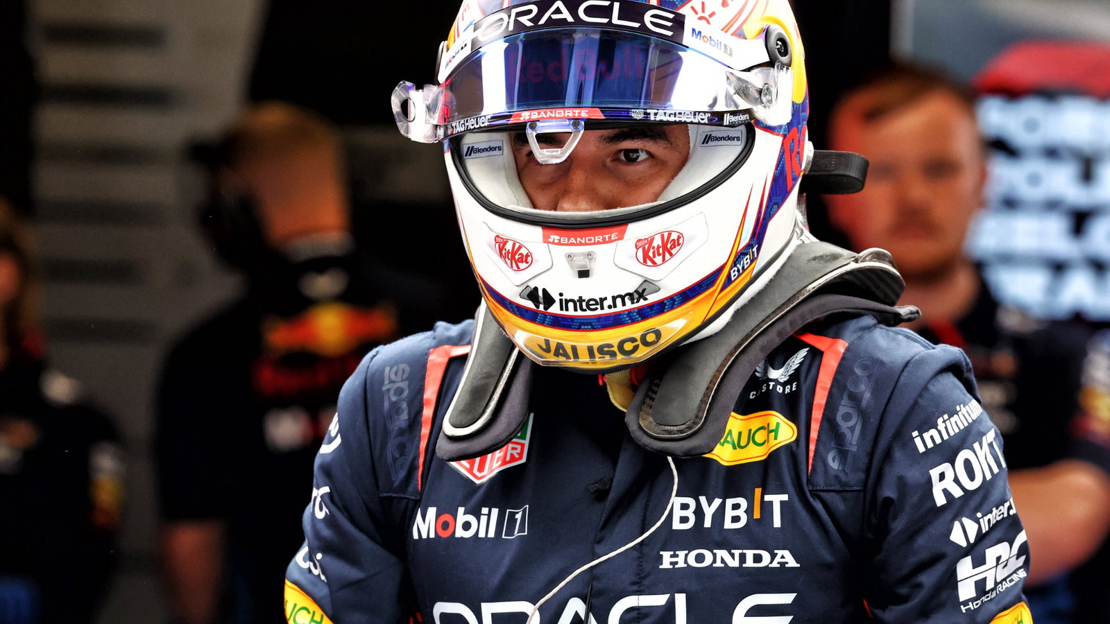 Sergio Perez (MEX) Red Bull Racing. Formula 1 World Championship, Rd 14, Belgian Grand Prix, Spa Francorchamps, Belgium,