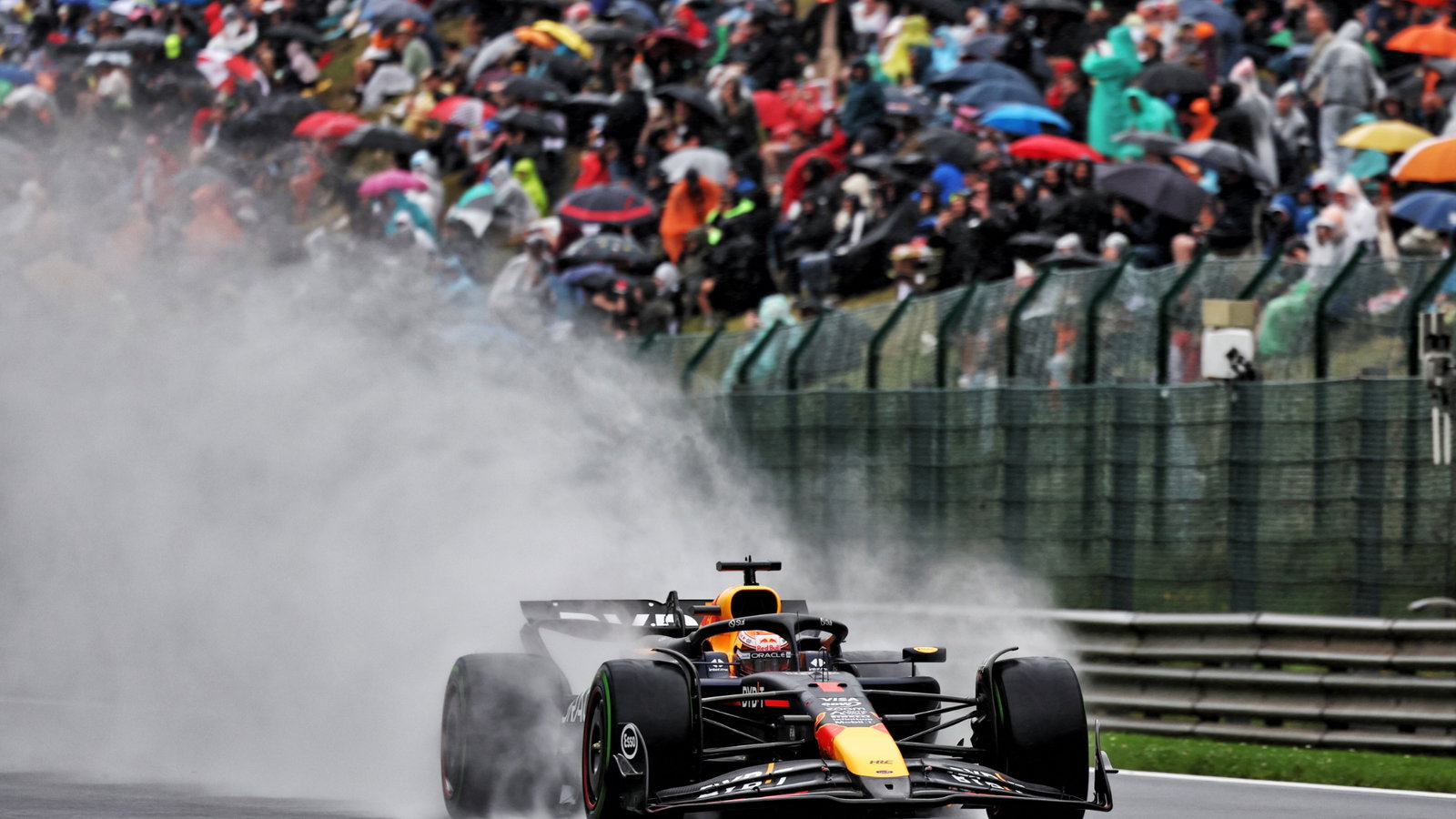 Max Verstappen (NLD) Red Bull Racing RB20. Formula 1 World Championship, Rd 14, Belgian Grand Prix, Spa Francorchamps,