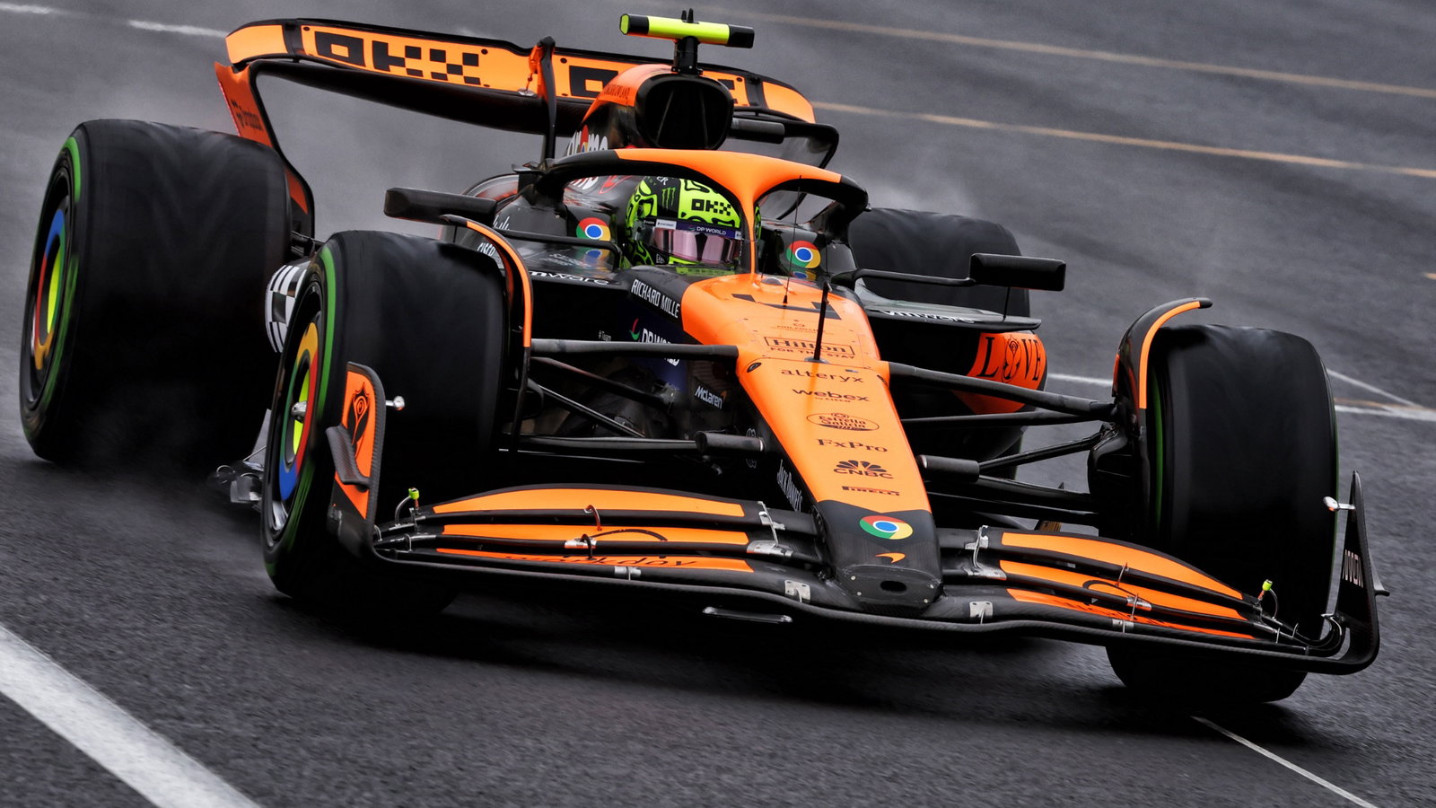 Lando Norris (GBR) McLaren MCL38. Formula 1 World Championship, Rd 14, Belgian Grand Prix, Spa Francorchamps, Belgium,