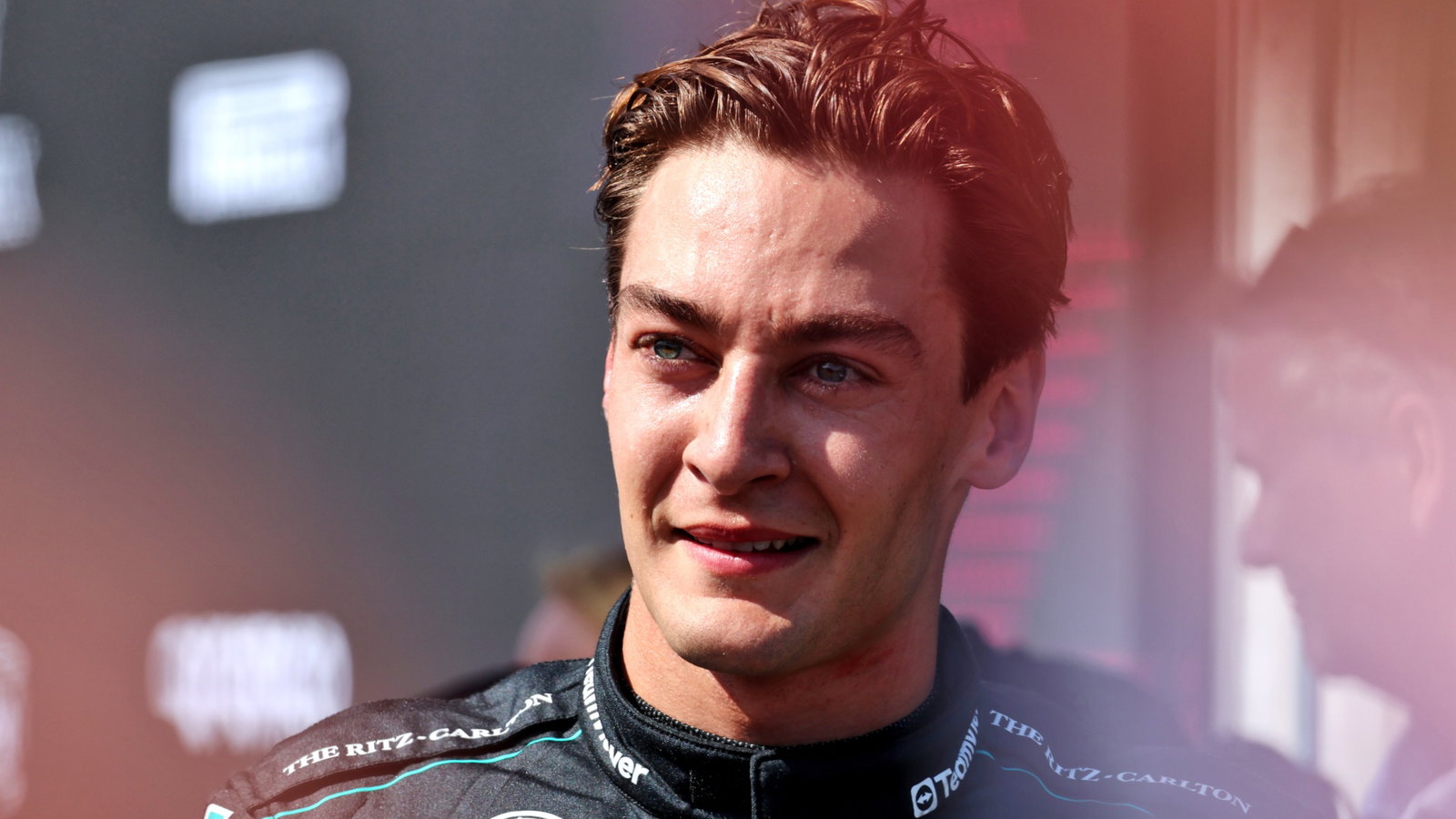 Race winner George Russell (GBR) Mercedes AMG F1 in parc ferme. Formula 1 World Championship, Rd 14, Belgian Grand Prix,