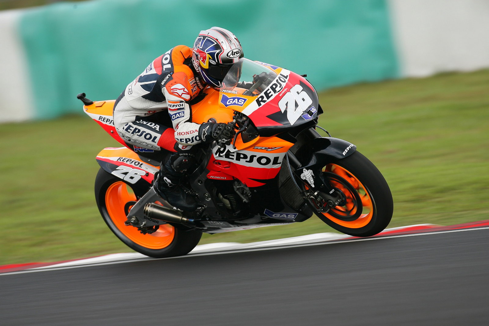 Dani Pedrosa (ESP), Repsol Honda Team, Honda RC212V, 26, 2007 MotoGP World