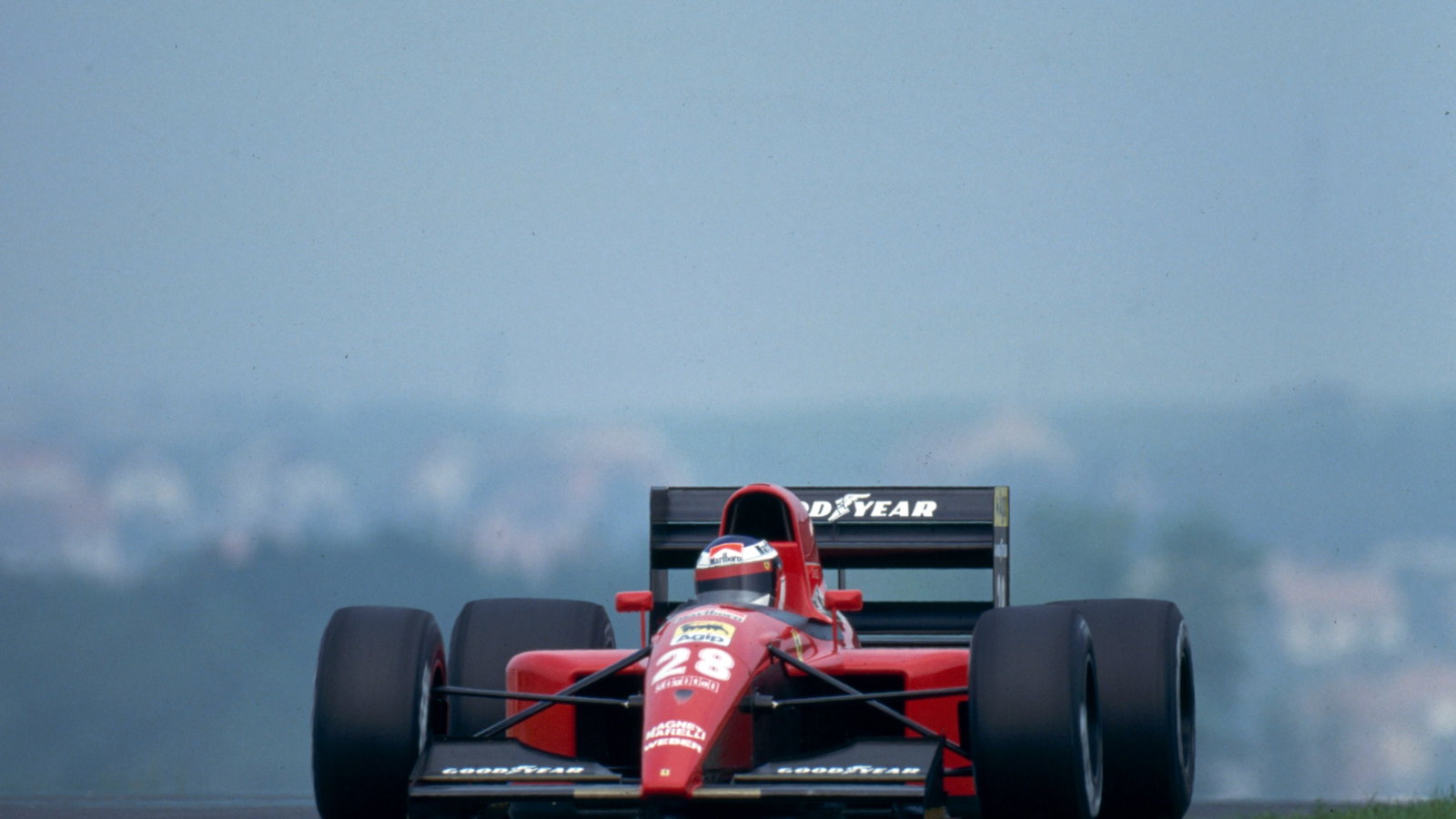 Jean Alesi (FR), Scuderia Ferrari SpA 643. Hungarian Grand Prix, 11/08/1991, Hungaroring,
