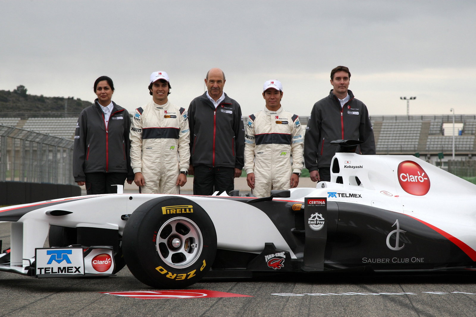  Valencia, Spain, Monisha Kaltenborn (AUT), Managing director Sauber F1 Team, Sergio Pérez (MEX), Sauber F1 Team, Peter
