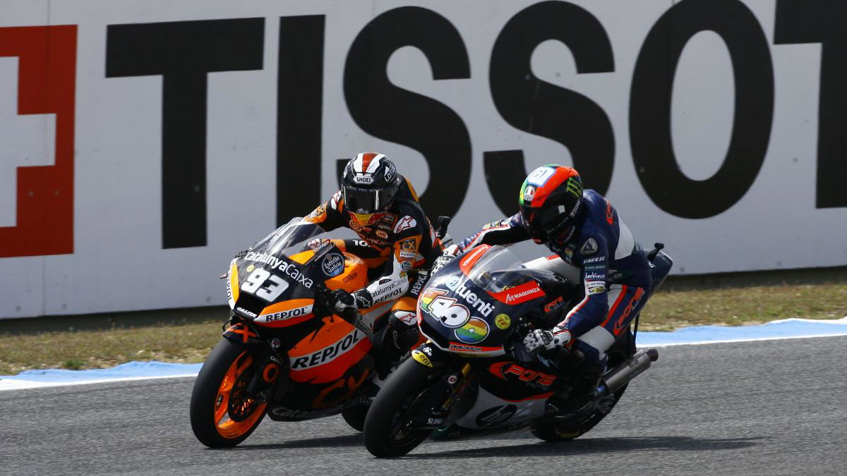 Pol Espargaro and Marquez, Moto2, Portuguese MotoGP 2012