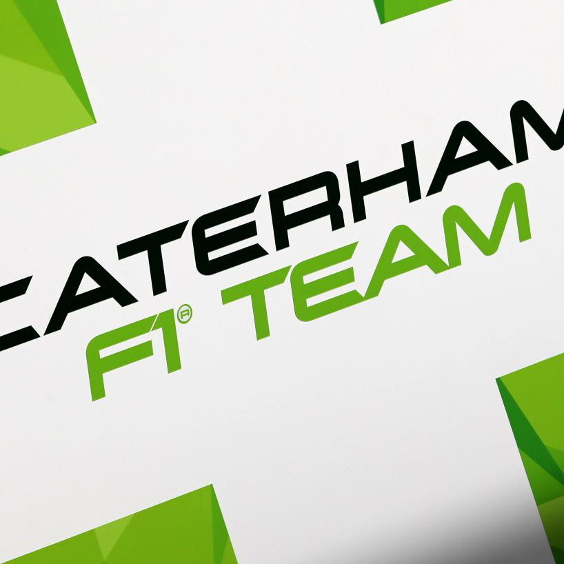 Caterham F1 Team new logo.27.01.2014. Formula One Testing, Preparations, Jerez, Spain.