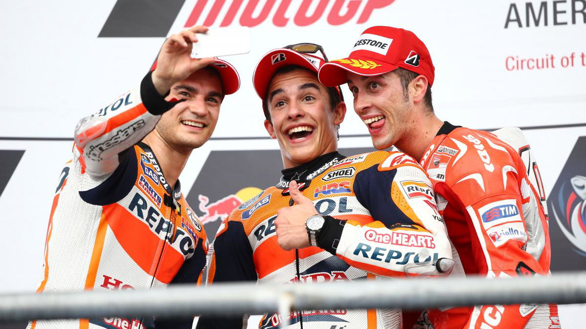 Pedrosa, Marquez, Dovizioso, MotoGP race, Grand Prix of the Americas 2014