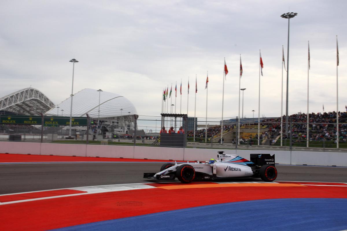 F1 Russian Grand Prix: Starting grid