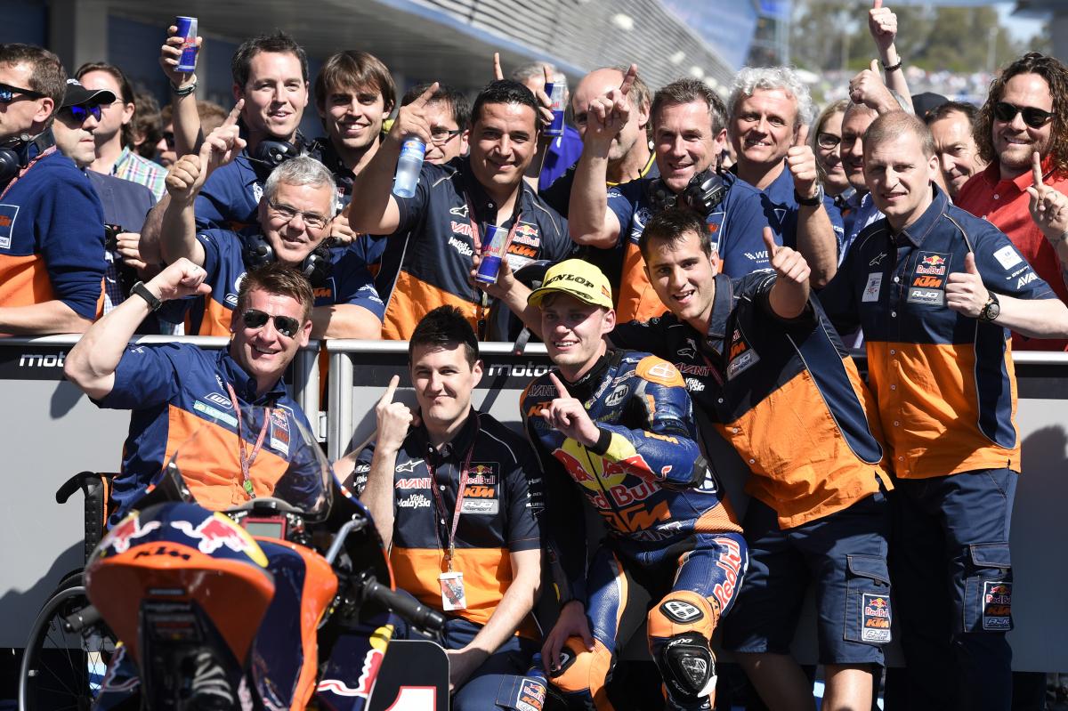 Moto3: Brad Binder talks last-to-first debut win