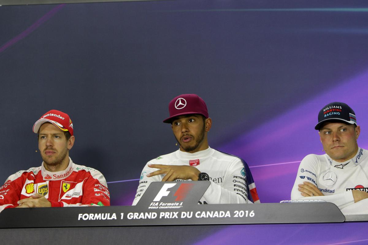 F1 Canadian Grand Prix: Qualifying results
