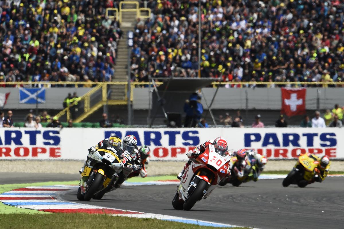 Moto2 Assen: Nakagami takes first win as rain arrives