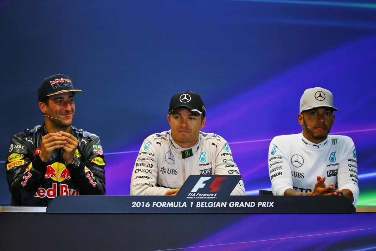 F1 Belgian Grand Prix: Race results