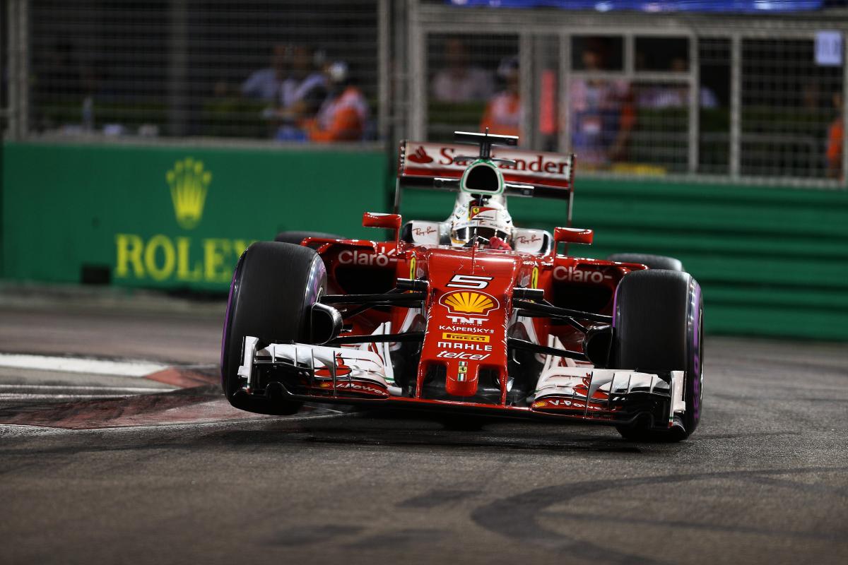F1 Singapore Grand Prix: Starting grid