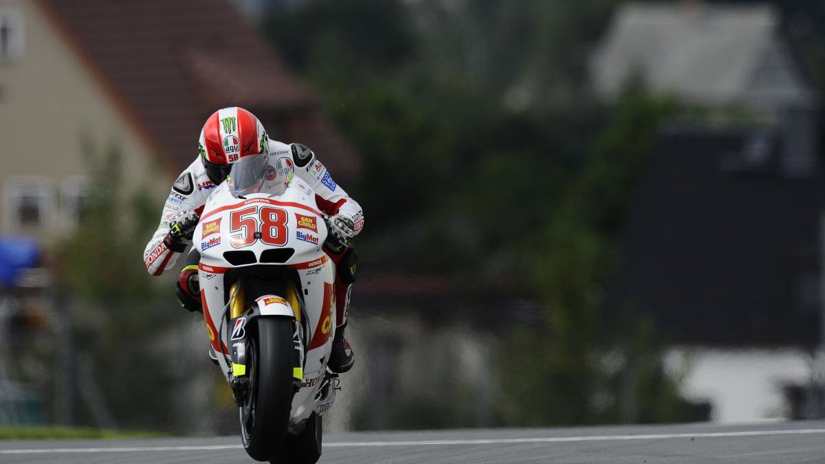 Simoncelli, German MotoGP 2011