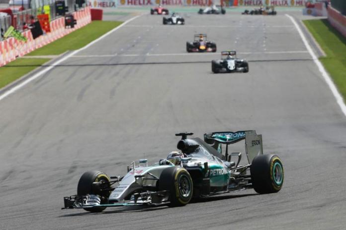 F1 Belgian Grand Prix: Starting grid