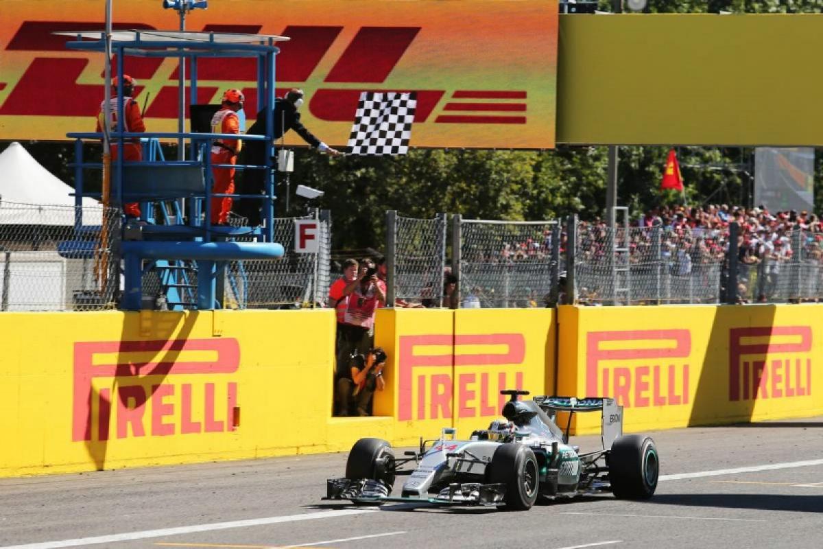 F1 Italian Grand Prix: Race results
